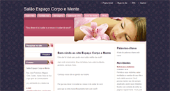 Desktop Screenshot of espacocorpoemente.webnode.com.br