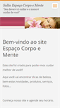 Mobile Screenshot of espacocorpoemente.webnode.com.br