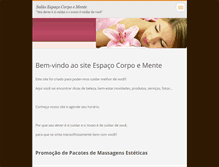 Tablet Screenshot of espacocorpoemente.webnode.com.br