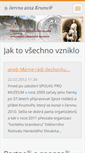 Mobile Screenshot of dechovky-krumvir.webnode.cz