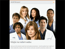 Tablet Screenshot of greysanatomy.webnode.cz