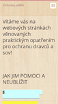Mobile Screenshot of ochranaptaku.webnode.cz