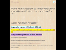 Tablet Screenshot of ochranaptaku.webnode.cz