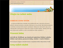 Tablet Screenshot of domecekroznov.webnode.cz