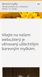 Mobile Screenshot of barevnemysky.webnode.cz