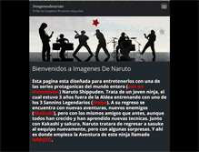 Tablet Screenshot of imagenesdenaruto.webnode.es