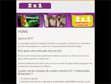 Tablet Screenshot of 2x1.webnode.es