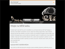Tablet Screenshot of maxbubakoff.webnode.cz