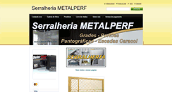 Desktop Screenshot of metalperf.webnode.com