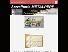 Tablet Screenshot of metalperf.webnode.com