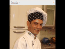 Tablet Screenshot of chefjoaocaires.webnode.pt