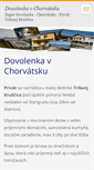 Mobile Screenshot of dovolenkachorvatsko.webnode.sk
