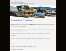 Tablet Screenshot of dovolenkachorvatsko.webnode.sk