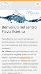 Mobile Screenshot of flaviaestetica.webnode.com