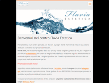 Tablet Screenshot of flaviaestetica.webnode.com