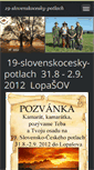 Mobile Screenshot of 19-slovenskocesky-potlach.webnode.sk