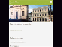 Tablet Screenshot of conexaocultural.webnode.com.br