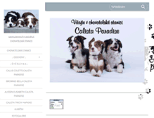 Tablet Screenshot of calista-paradise.webnode.cz
