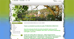 Desktop Screenshot of ctyrlistek-nizkovice.webnode.cz