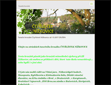 Tablet Screenshot of ctyrlistek-nizkovice.webnode.cz