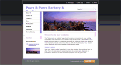 Desktop Screenshot of pawspurrbarkery.webnode.com