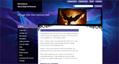 Desktop Screenshot of ministerio-deusdepromessas.webnode.com.br