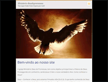 Tablet Screenshot of ministerio-deusdepromessas.webnode.com.br