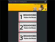 Tablet Screenshot of packersandmoversvisakhapatnam.webnode.in