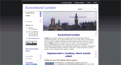 Desktop Screenshot of eurovikend-londyn.webnode.sk