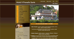Desktop Screenshot of hotelvpivovaredavle.webnode.cz