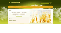 Desktop Screenshot of ocentroespirita.webnode.com.br