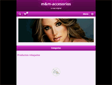 Tablet Screenshot of m-m-accesorios.webnode.es