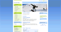 Desktop Screenshot of lrsportbike.webnode.com.br