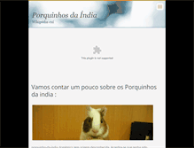 Tablet Screenshot of porquinhossa.webnode.com.br