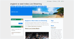 Desktop Screenshot of englandvswestindies.webnode.com