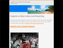 Tablet Screenshot of englandvswestindies.webnode.com