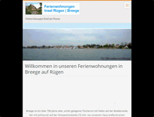 Tablet Screenshot of ferienwohnungen-ruegen-breege.webnode.com