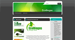 Desktop Screenshot of ecobiogas.webnode.com