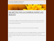 Tablet Screenshot of economie-chauffage-isolation-pac.webnode.fr