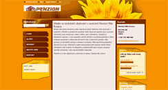 Desktop Screenshot of pensionmila.webnode.cz