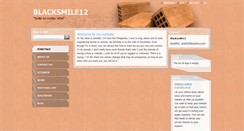 Desktop Screenshot of blacksmile12.webnode.com
