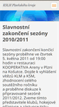 Mobile Screenshot of kslhpk.webnode.cz