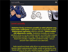 Tablet Screenshot of levneautodily.webnode.cz