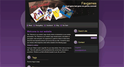 Desktop Screenshot of favgames.webnode.com