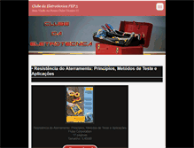 Tablet Screenshot of clubedaeletrotecnica.webnode.com