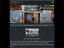 Tablet Screenshot of ciarancup.webnode.com