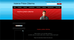 Desktop Screenshot of inzerce-prace.webnode.cz