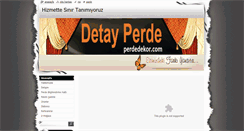Desktop Screenshot of detayperde.webnode.com.tr