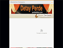 Tablet Screenshot of detayperde.webnode.com.tr
