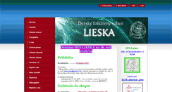 Desktop Screenshot of lieska.webnode.sk